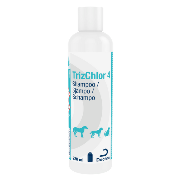 Billede af Dechra TrizChlor 4 Shampoo 230ml - klorhexidinshampoo til hunde med hudinfektioner