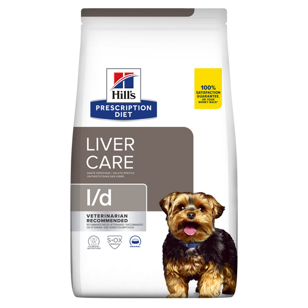 Se Hills Prescription Diet Hill's PRESCRIPTION DIET l/d Liver Care tørfoder til hunde hos Os Med Kæledyr