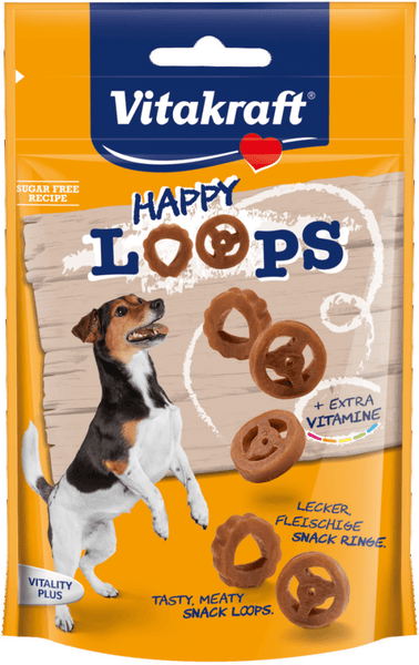Vitakraft Hundegodbidder, Snack Ringe, Happy Loops thumbnail