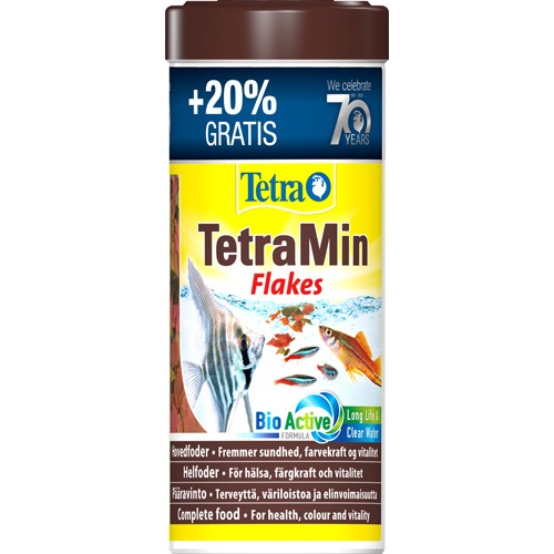 Tetra Fiskefoder TetraMin TILBUD 250ml + 20% (300ml) thumbnail