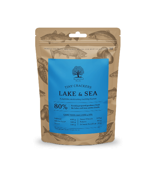 ESSENTIAL ESSENTIAL LAKE & SEA TINY CRACKERS 100G