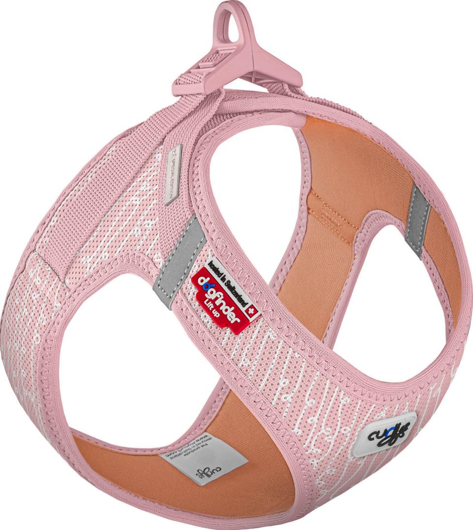 Hundesele, CURLI VEST SELE CLASP AIR-MESH - Fondant Pink