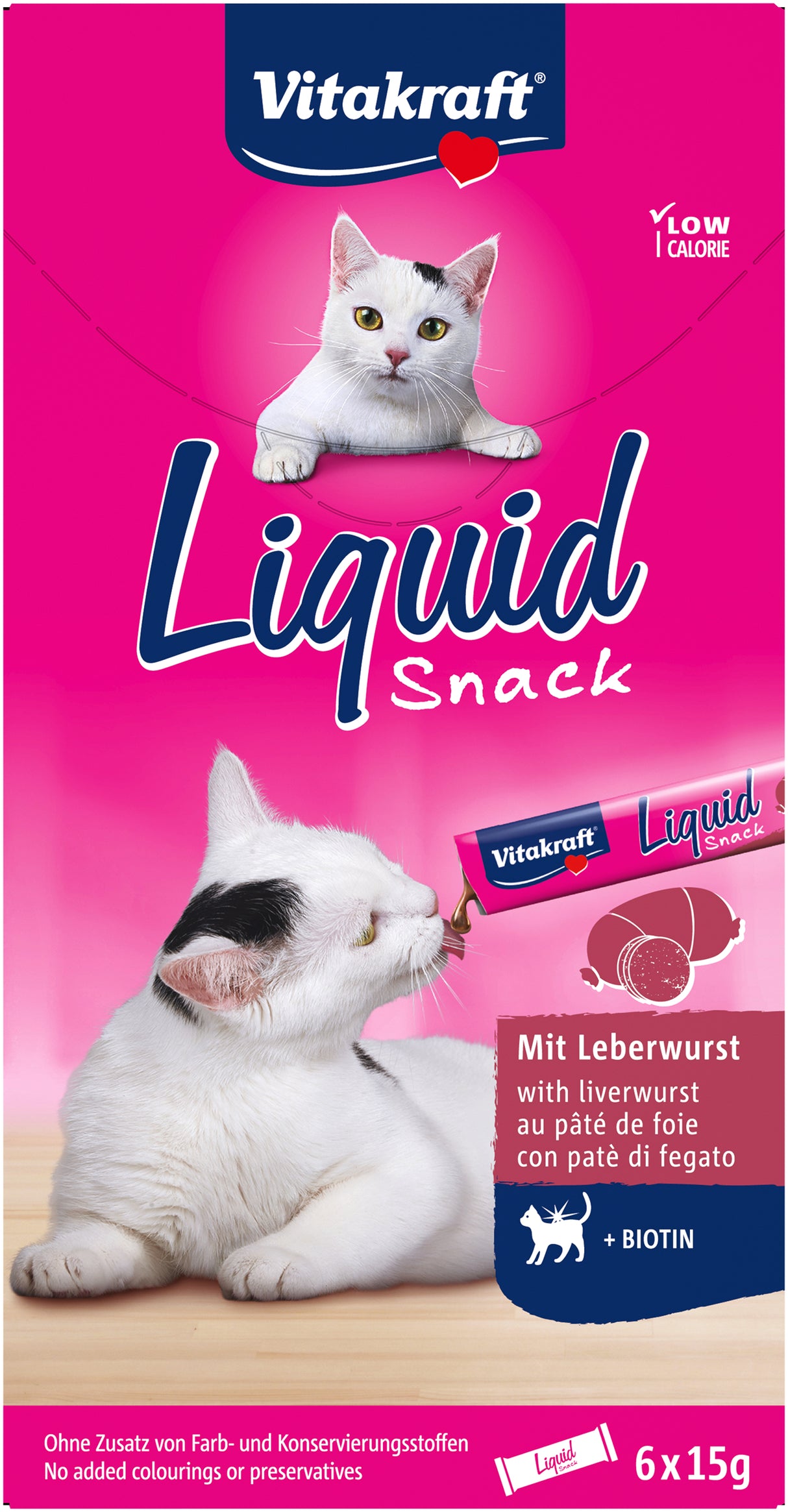 Kattegodbid, Liquid snack med lever - flydende godbid / topping