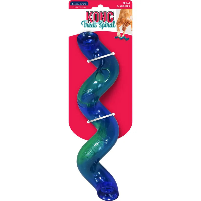 Kong Treat Spiral Stick Foderbold / Aktivitetsbold til hunde