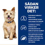 Hill's PRESCRIPTION DIET k/d Kidney Care hundefoder med kylling 180g dåser