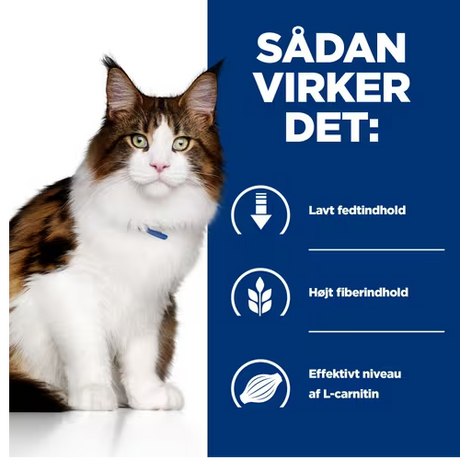 Sadan vikker det Hills Prescription Diet m/d Multi-Benefit tørfoder til katte med kylling er et tørfoder til katte med kylling.