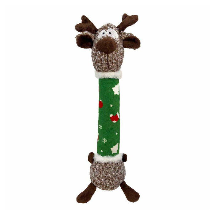 Hundebamse fra kong - Holiday Shakers Luvs Reindeer Medium