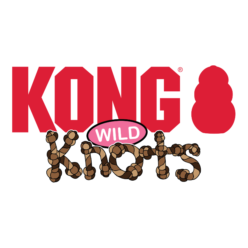 KONG Wild Knots Bear – Holdbart og Blødt Hundelegetøj