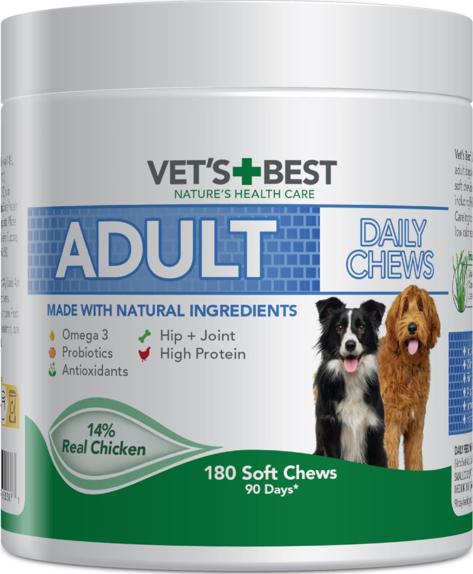 Tilskud til hunde, Daily Soft Chews, Vets Best