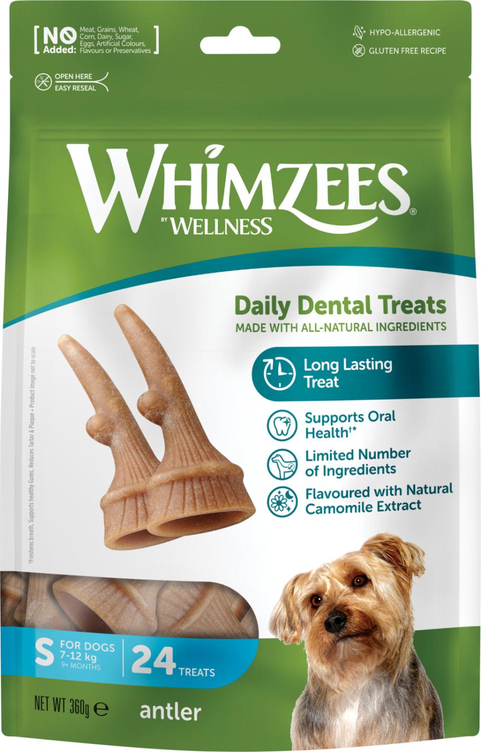 Whimzees gevir vegetarisk - dental treats, til hunde