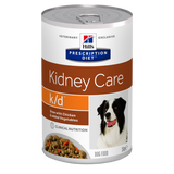 Hill's PRESCRIPTION DIET - K/D canine stew med kylling og grøntsager 12 x 354g