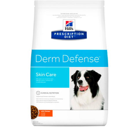 Hill's Prescription Diet Derm Defense med kylling 12kg