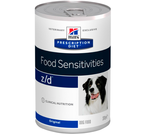 Hills Prescription Diet Canine z/d vådfoder til hunde med foderallergi 12x370g