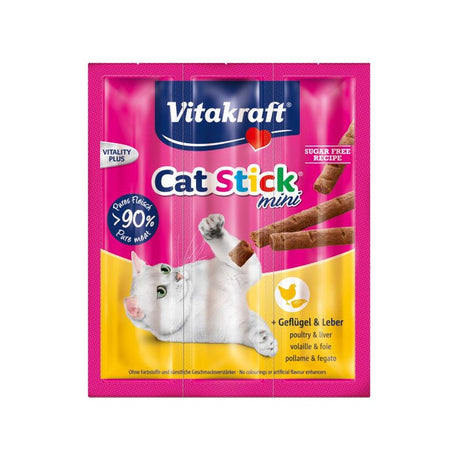 Katte Godbid Cat-Stick lavet med lækker kylling, den perfekte godbid til din katteven.